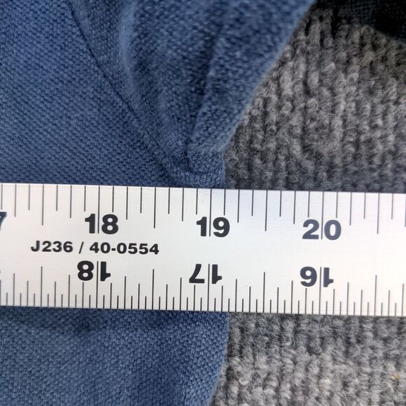 Optima Cotton Wear Men's Pique Colima Polo Shirt Blue Medium Short Sleeve - Picture 12 of 12